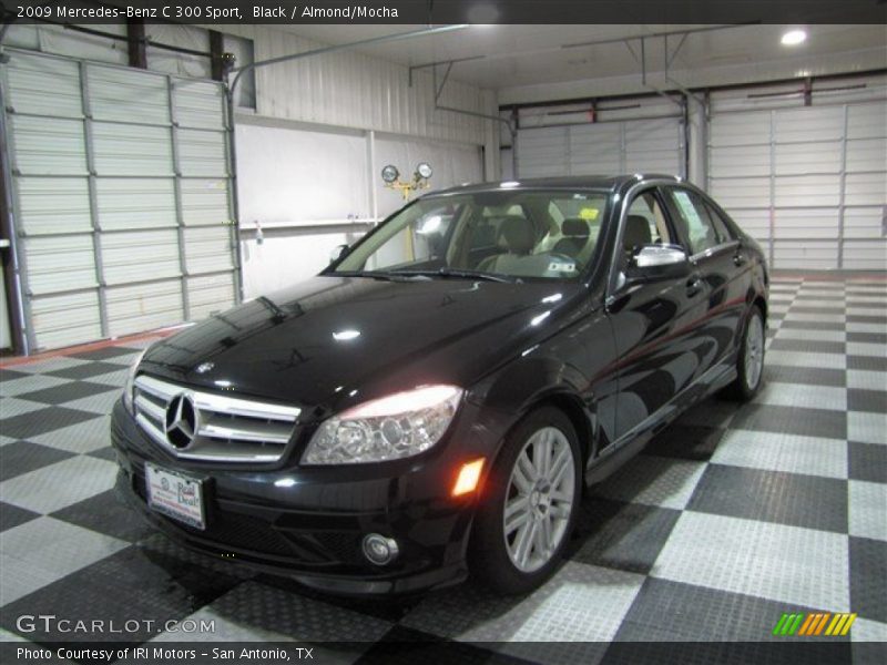 Black / Almond/Mocha 2009 Mercedes-Benz C 300 Sport