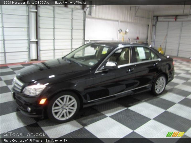 Black / Almond/Mocha 2009 Mercedes-Benz C 300 Sport