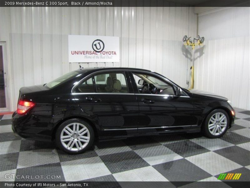 Black / Almond/Mocha 2009 Mercedes-Benz C 300 Sport