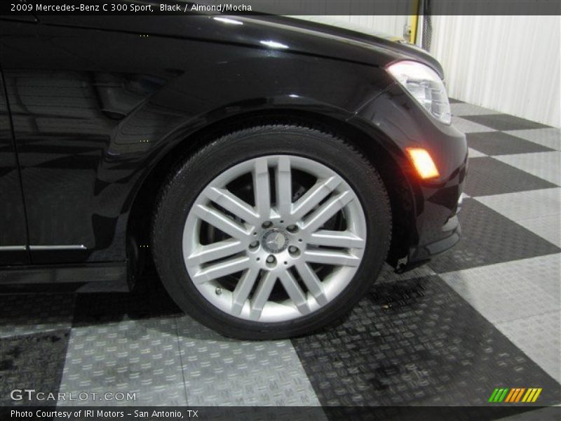 Black / Almond/Mocha 2009 Mercedes-Benz C 300 Sport
