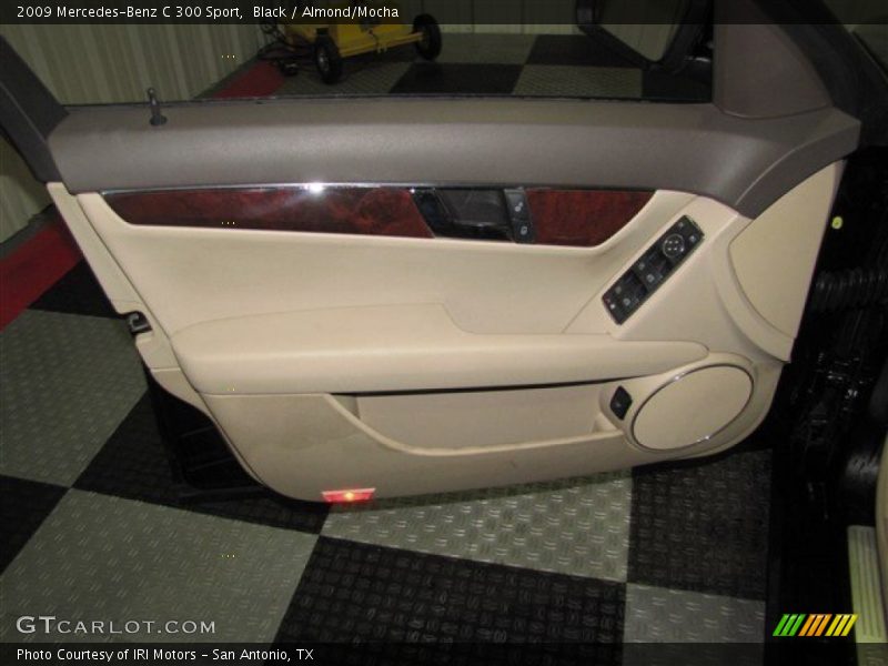 Black / Almond/Mocha 2009 Mercedes-Benz C 300 Sport