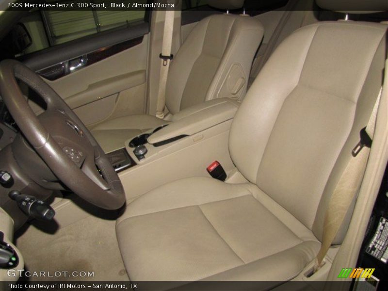Black / Almond/Mocha 2009 Mercedes-Benz C 300 Sport