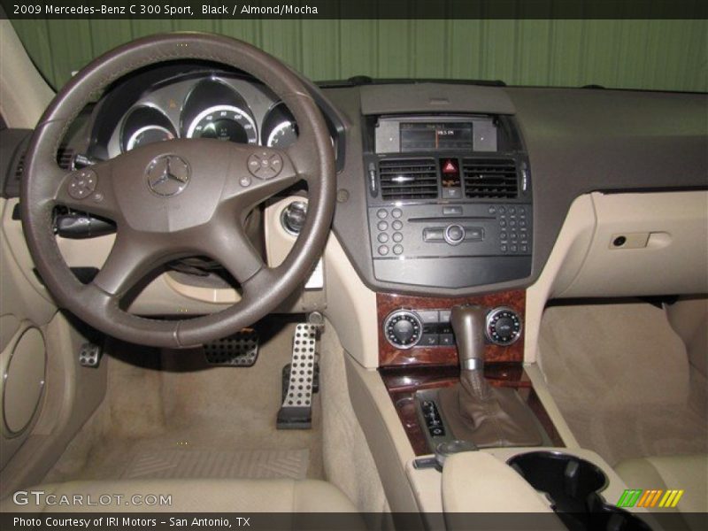 Black / Almond/Mocha 2009 Mercedes-Benz C 300 Sport