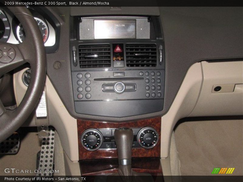 Black / Almond/Mocha 2009 Mercedes-Benz C 300 Sport