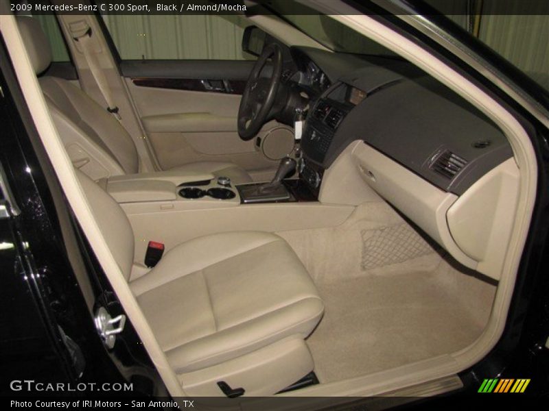 Black / Almond/Mocha 2009 Mercedes-Benz C 300 Sport