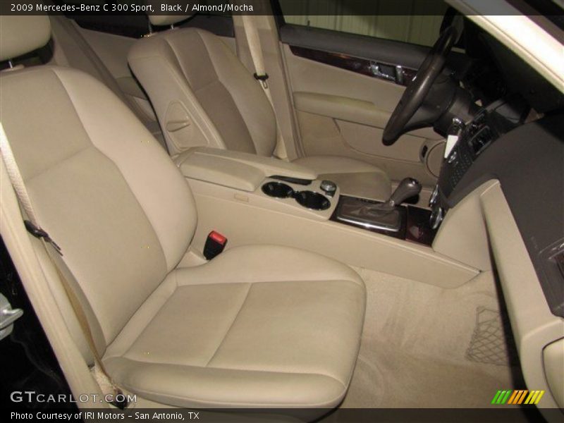 Black / Almond/Mocha 2009 Mercedes-Benz C 300 Sport