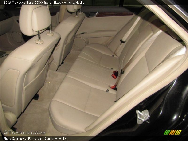 Black / Almond/Mocha 2009 Mercedes-Benz C 300 Sport