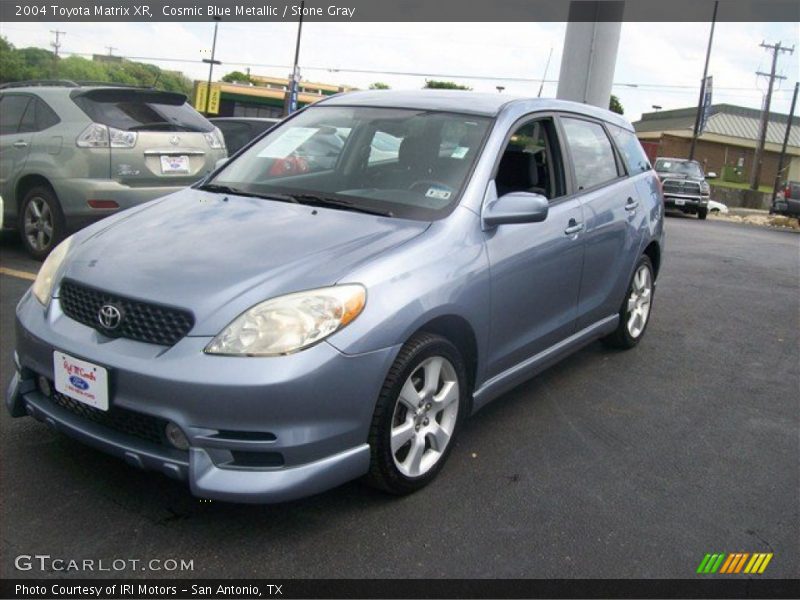 Cosmic Blue Metallic / Stone Gray 2004 Toyota Matrix XR