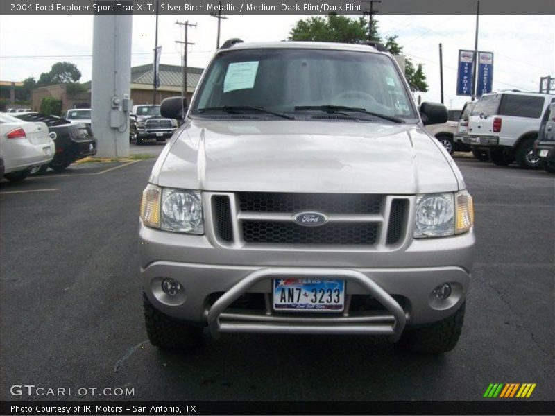 Silver Birch Metallic / Medium Dark Flint/Dark Flint 2004 Ford Explorer Sport Trac XLT