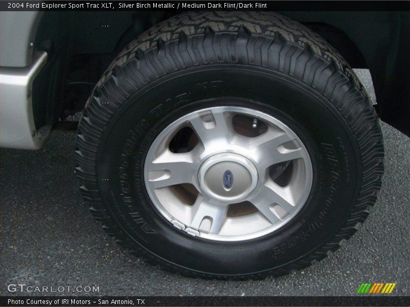 Silver Birch Metallic / Medium Dark Flint/Dark Flint 2004 Ford Explorer Sport Trac XLT