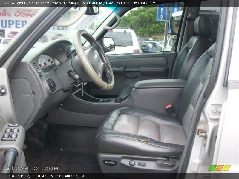 Silver Birch Metallic / Medium Dark Flint/Dark Flint 2004 Ford Explorer Sport Trac XLT