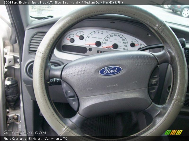 Silver Birch Metallic / Medium Dark Flint/Dark Flint 2004 Ford Explorer Sport Trac XLT