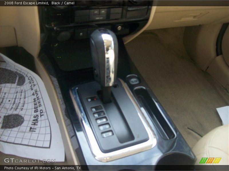 Black / Camel 2008 Ford Escape Limited
