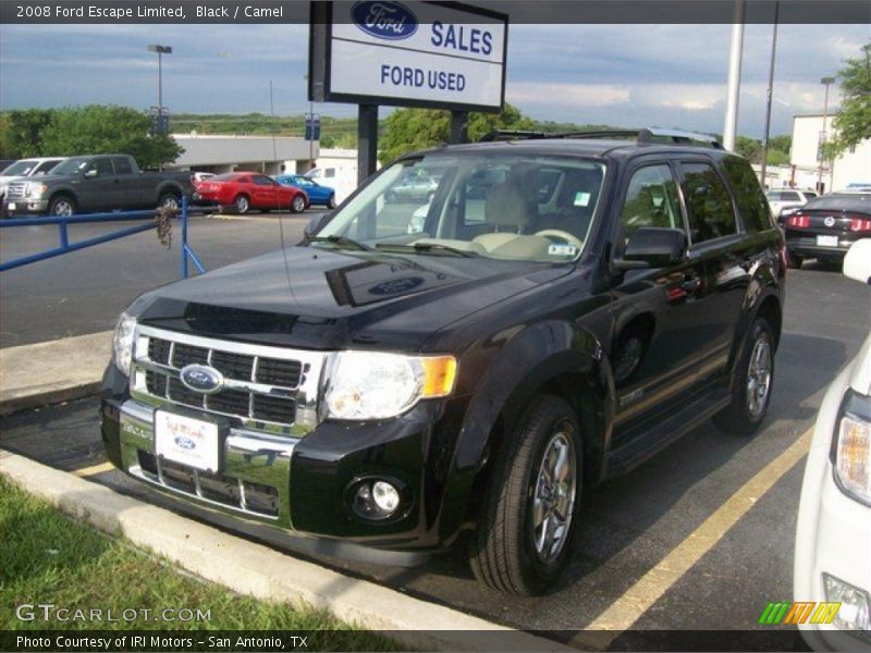Black / Camel 2008 Ford Escape Limited