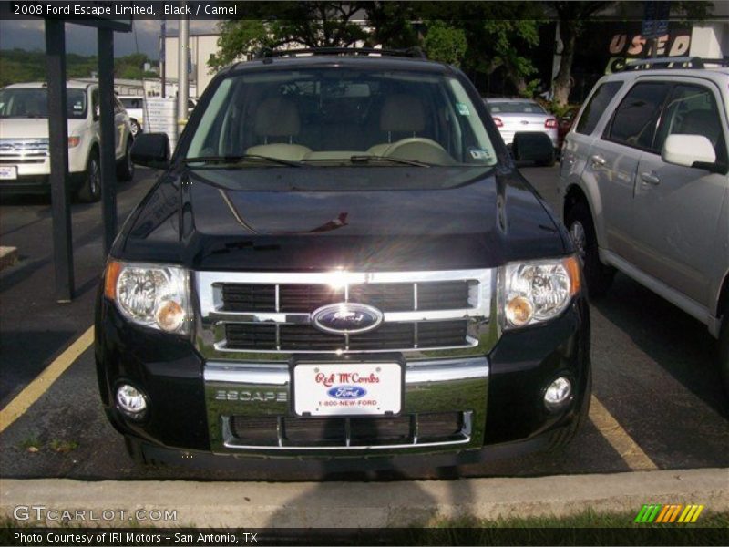 Black / Camel 2008 Ford Escape Limited