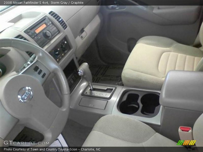 Storm Gray / Graphite 2008 Nissan Pathfinder S 4x4