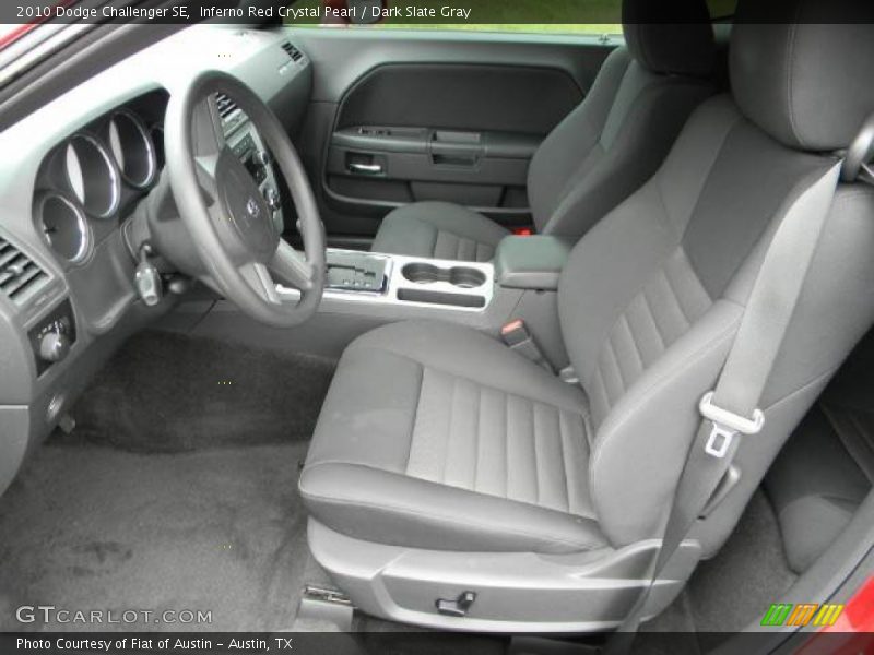  2010 Challenger SE Dark Slate Gray Interior