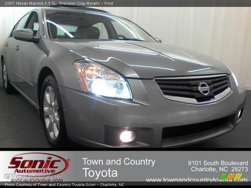Precision Gray Metallic / Frost 2007 Nissan Maxima 3.5 SL