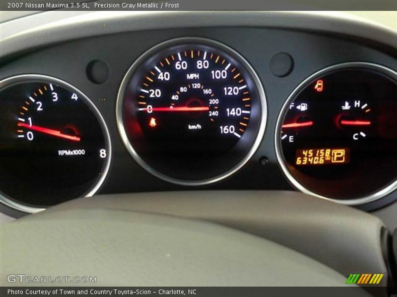 Precision Gray Metallic / Frost 2007 Nissan Maxima 3.5 SL