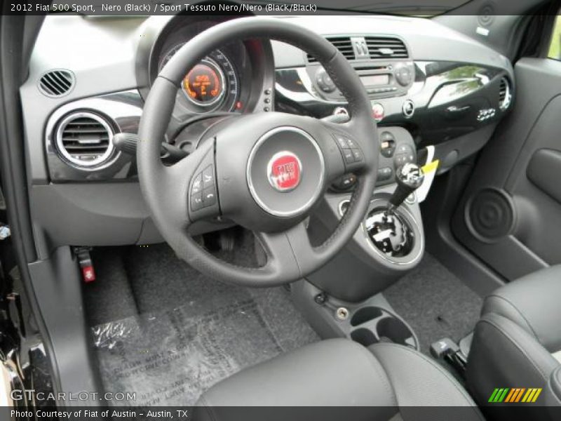 Dashboard of 2012 500 Sport