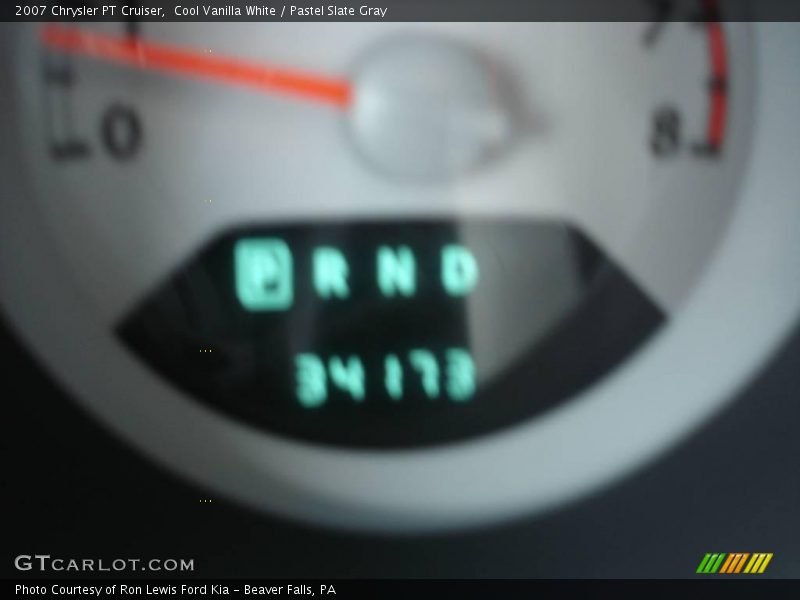 Cool Vanilla White / Pastel Slate Gray 2007 Chrysler PT Cruiser
