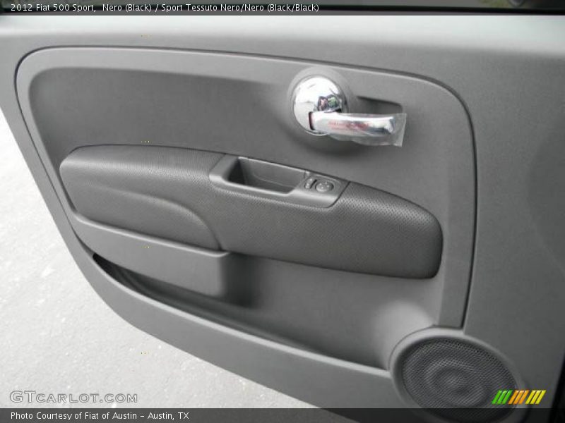Nero (Black) / Sport Tessuto Nero/Nero (Black/Black) 2012 Fiat 500 Sport