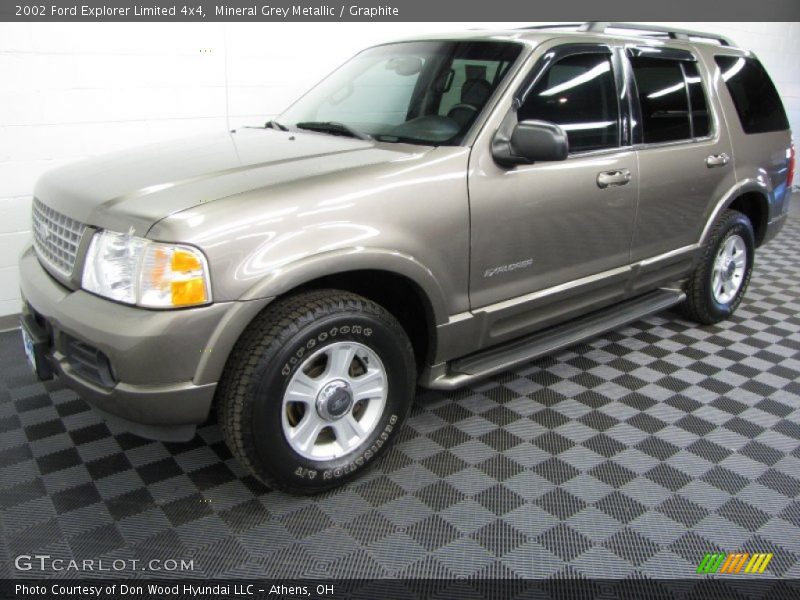 Mineral Grey Metallic / Graphite 2002 Ford Explorer Limited 4x4