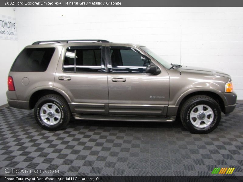 Mineral Grey Metallic / Graphite 2002 Ford Explorer Limited 4x4