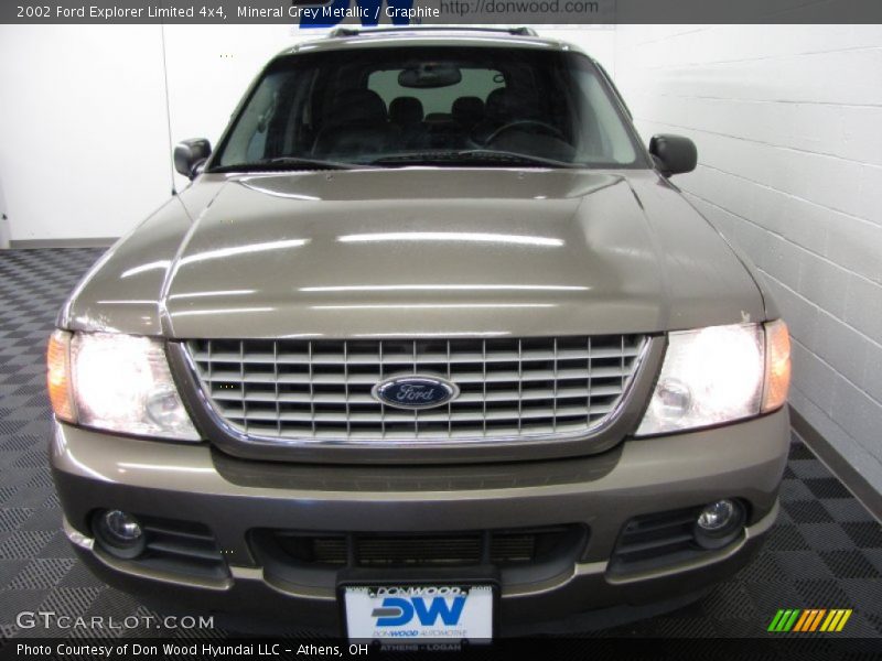 Mineral Grey Metallic / Graphite 2002 Ford Explorer Limited 4x4