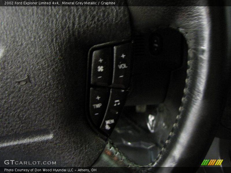 Mineral Grey Metallic / Graphite 2002 Ford Explorer Limited 4x4