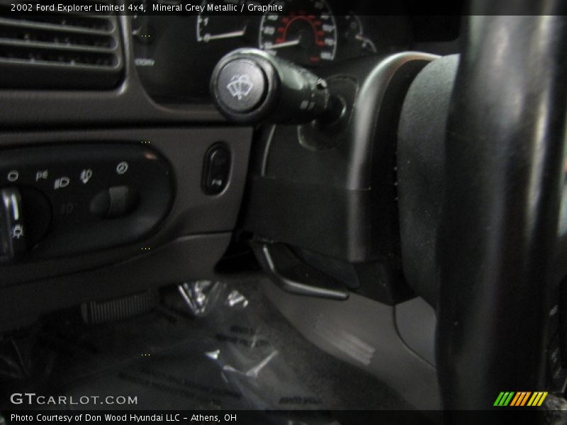 Mineral Grey Metallic / Graphite 2002 Ford Explorer Limited 4x4