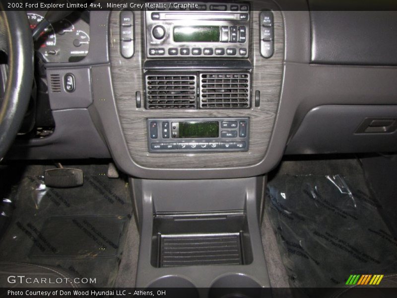 Mineral Grey Metallic / Graphite 2002 Ford Explorer Limited 4x4