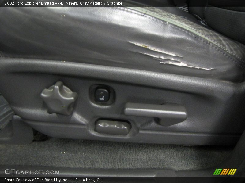 Mineral Grey Metallic / Graphite 2002 Ford Explorer Limited 4x4