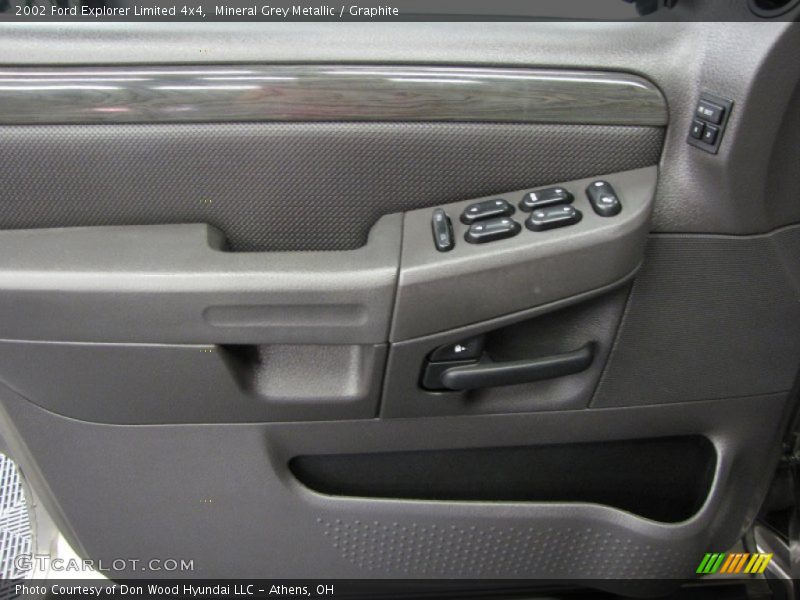Mineral Grey Metallic / Graphite 2002 Ford Explorer Limited 4x4