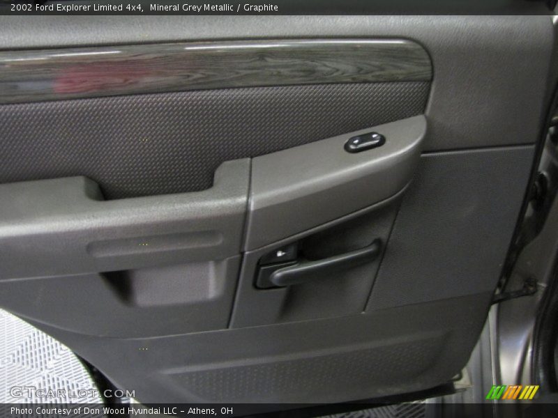 Mineral Grey Metallic / Graphite 2002 Ford Explorer Limited 4x4