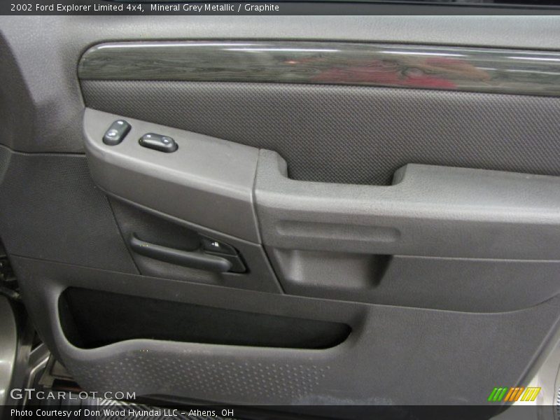 Mineral Grey Metallic / Graphite 2002 Ford Explorer Limited 4x4