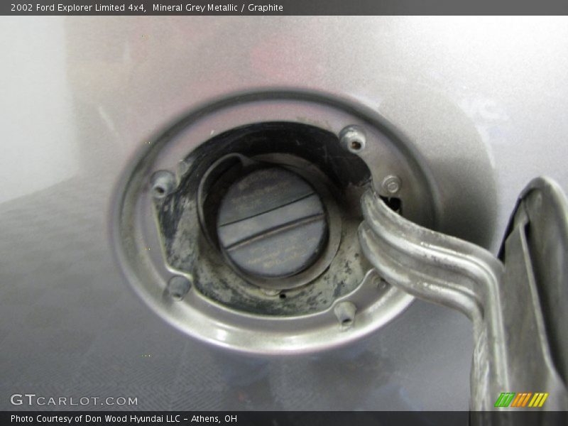 Mineral Grey Metallic / Graphite 2002 Ford Explorer Limited 4x4