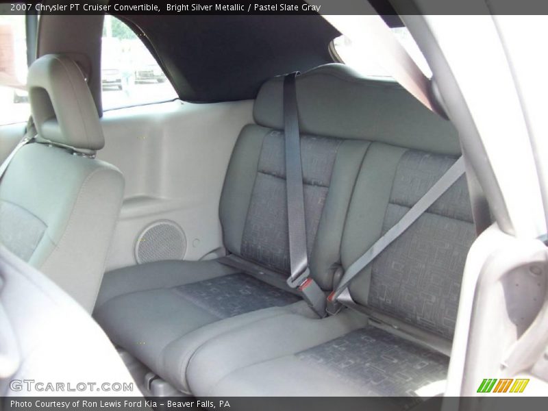 Bright Silver Metallic / Pastel Slate Gray 2007 Chrysler PT Cruiser Convertible