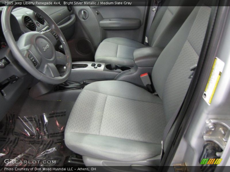 Bright Silver Metallic / Medium Slate Gray 2005 Jeep Liberty Renegade 4x4