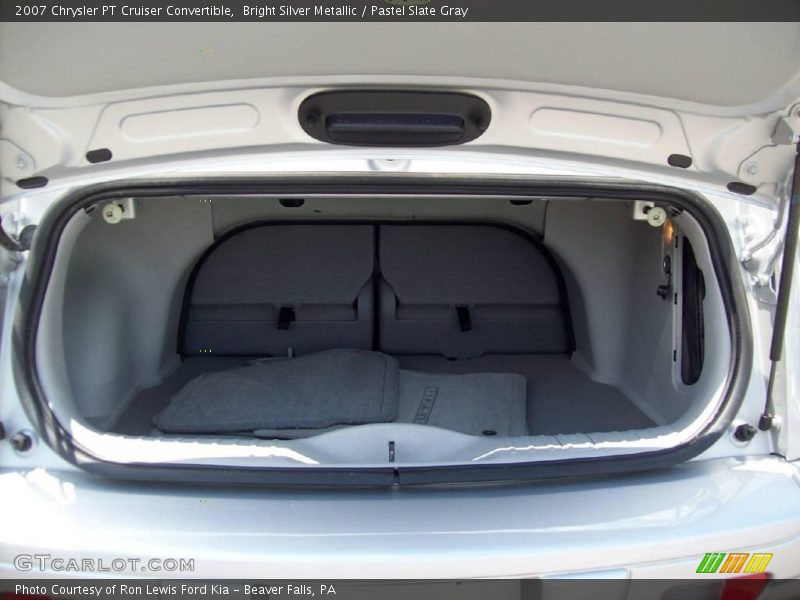 Bright Silver Metallic / Pastel Slate Gray 2007 Chrysler PT Cruiser Convertible