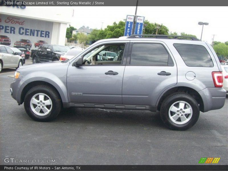 Sterling Grey Metallic / Stone 2010 Ford Escape Limited V6