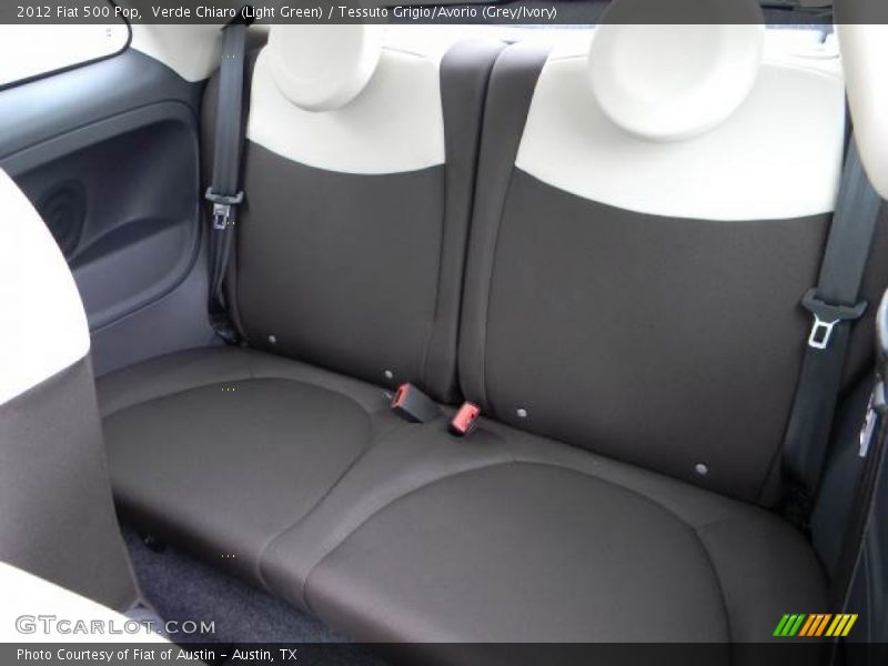 Rear Seat of 2012 500 Pop