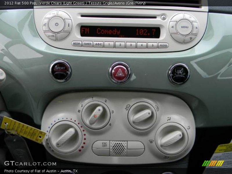 Controls of 2012 500 Pop