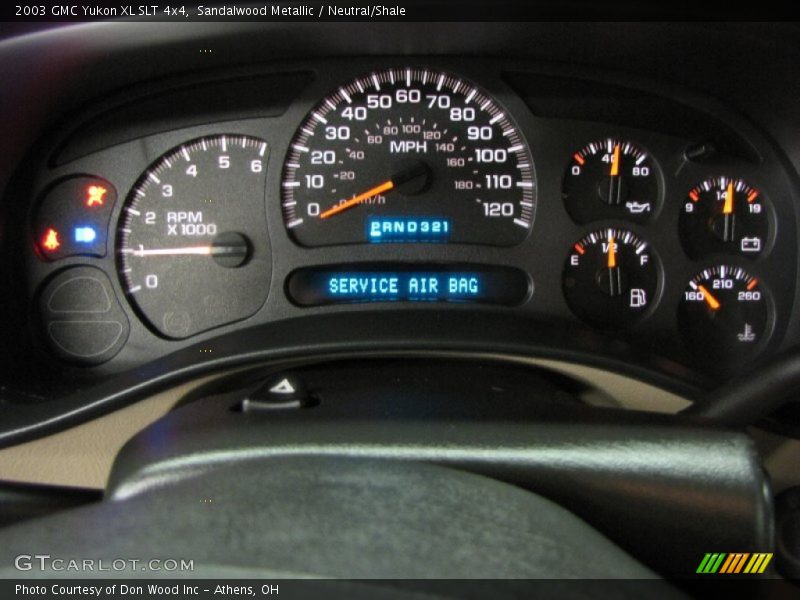 Sandalwood Metallic / Neutral/Shale 2003 GMC Yukon XL SLT 4x4