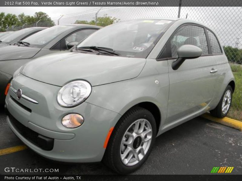 Front 3/4 View of 2012 500 Pop