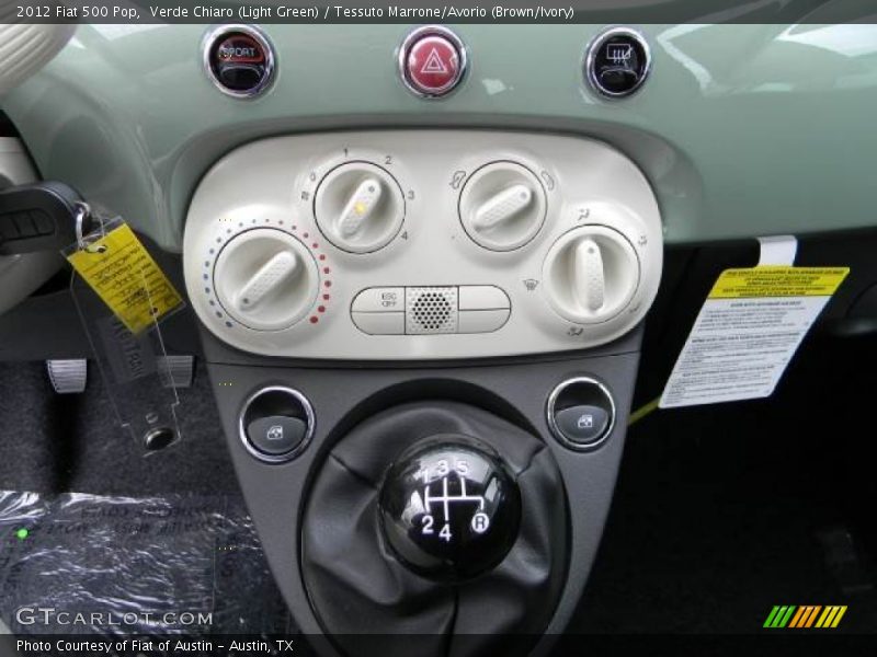 Controls of 2012 500 Pop