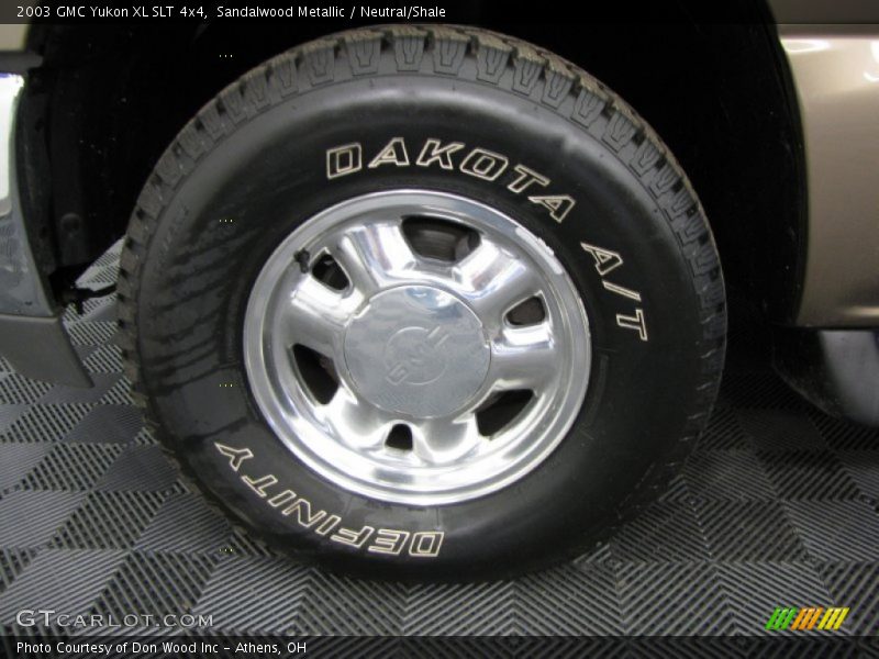 Sandalwood Metallic / Neutral/Shale 2003 GMC Yukon XL SLT 4x4