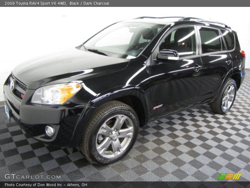 Black / Dark Charcoal 2009 Toyota RAV4 Sport V6 4WD