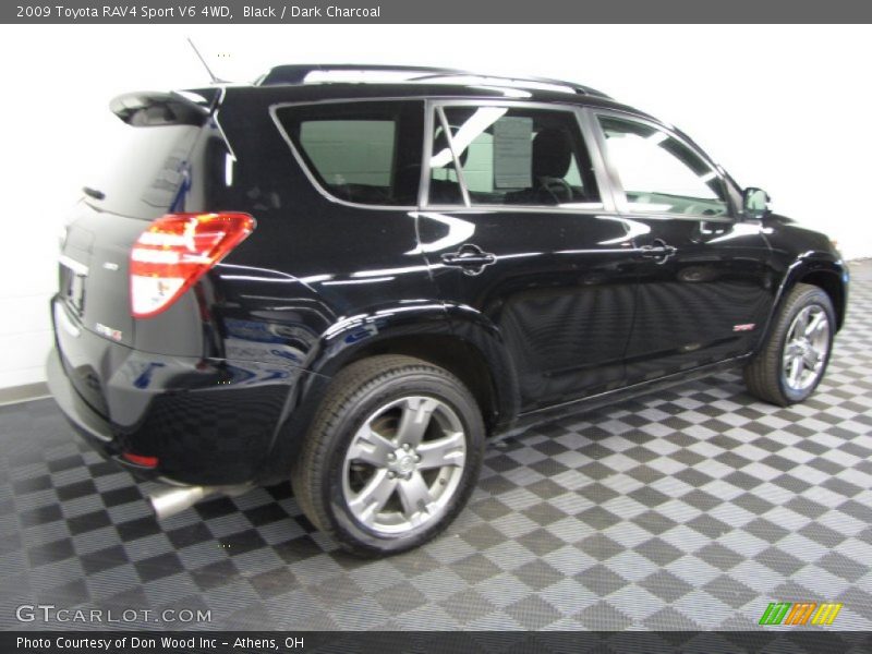 Black / Dark Charcoal 2009 Toyota RAV4 Sport V6 4WD