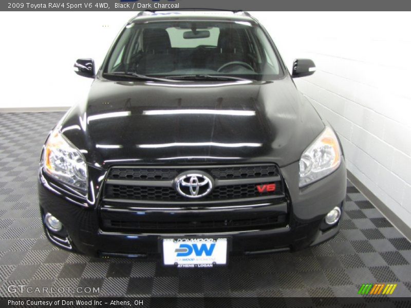 Black / Dark Charcoal 2009 Toyota RAV4 Sport V6 4WD